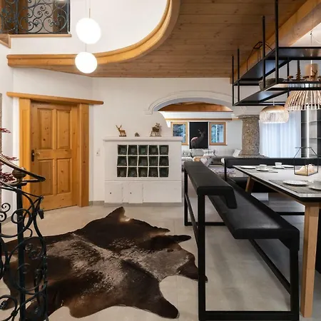 Villa Designferienhaus Luxus Bergchalet Xxl In-out Snow Space Flachau *