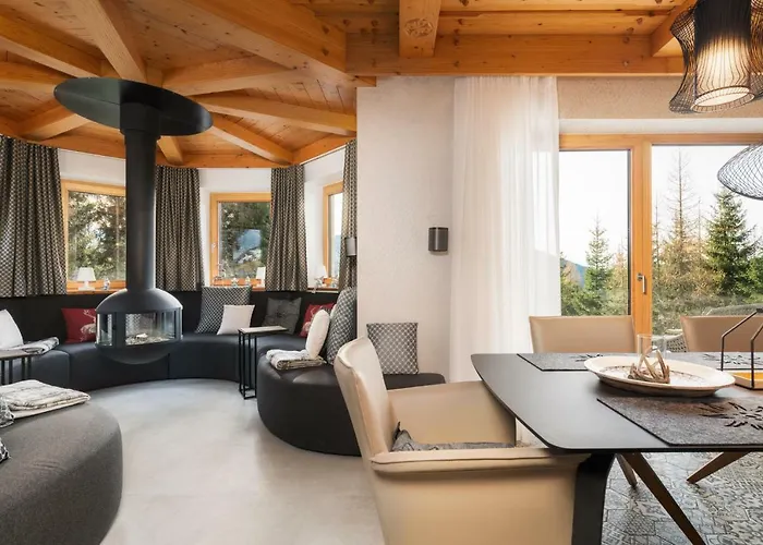 Designferienhaus Luxus Bergchalet Xxl In-out Snow Space Flachau ヴィラ *