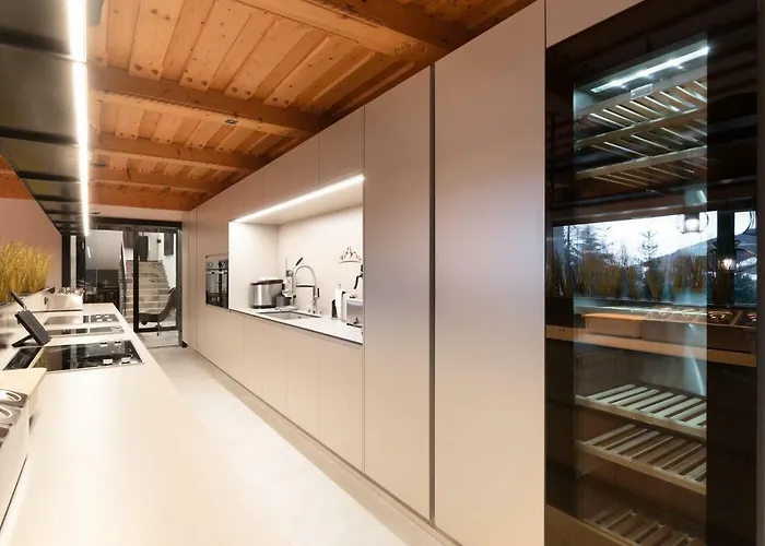 Designferienhaus Luxus Bergchalet Xxl In-out Snow Space Flachau ヴィラ